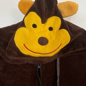 Monkey hooded Pajama onsesie. Size-Adult Large